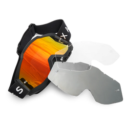 GOGGLES 3 MICAS INTERCAMBIABLES