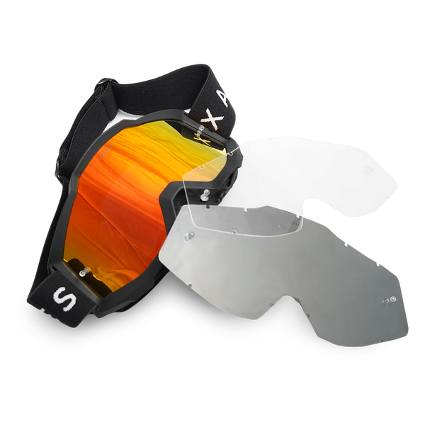 GOGGLES 3 MICAS INTERCAMBIABLES